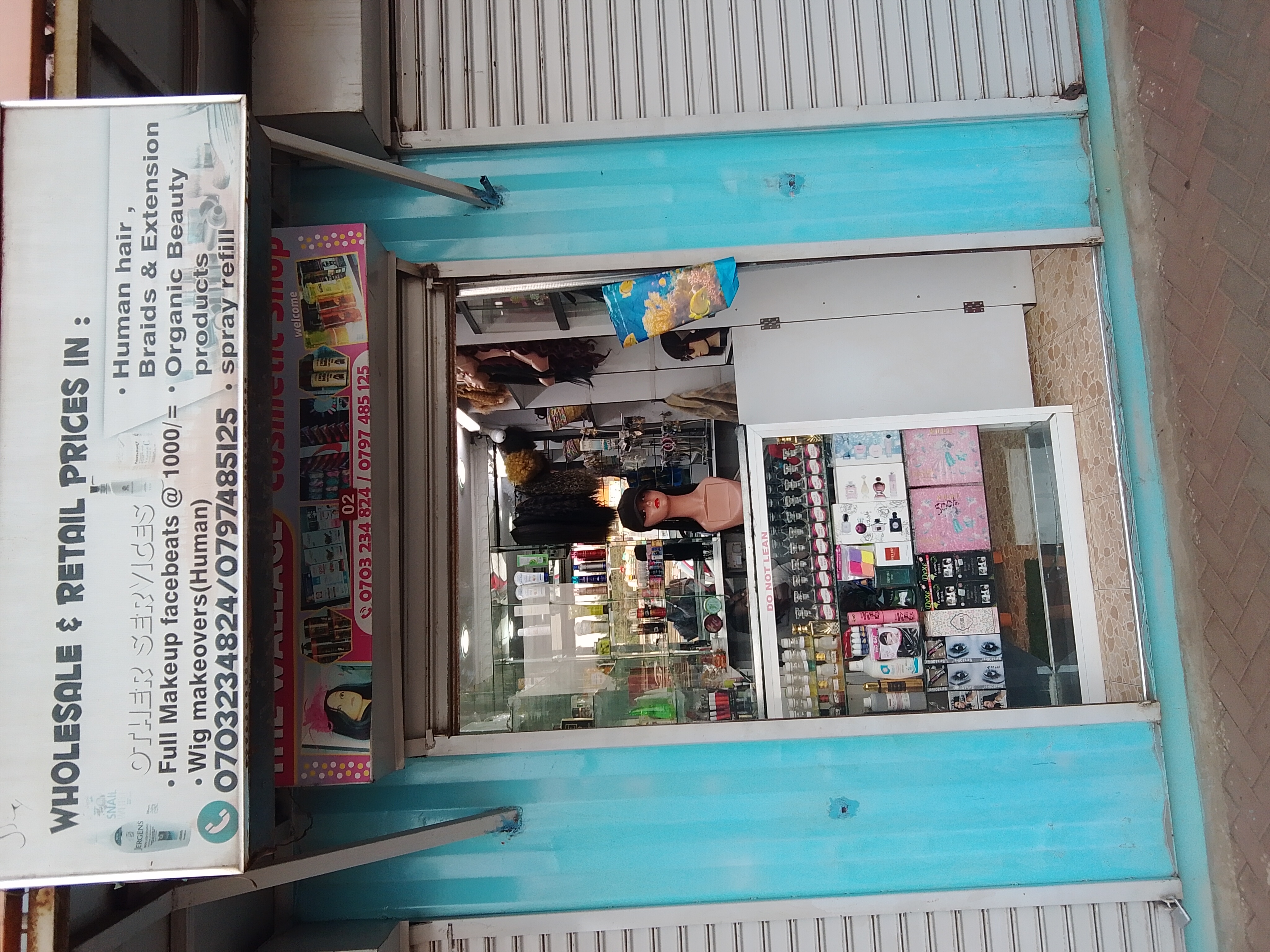 The Wallace cosmetics shop 