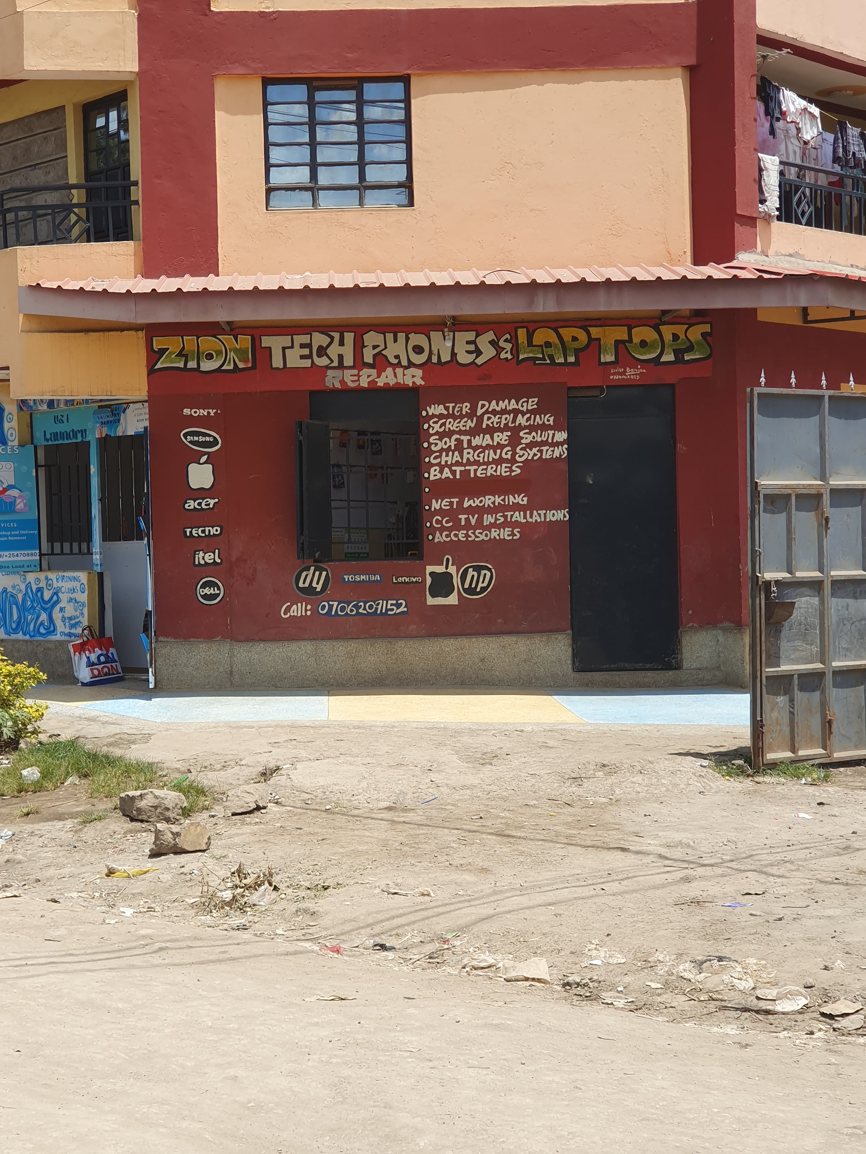 Zion tech phones and laptops