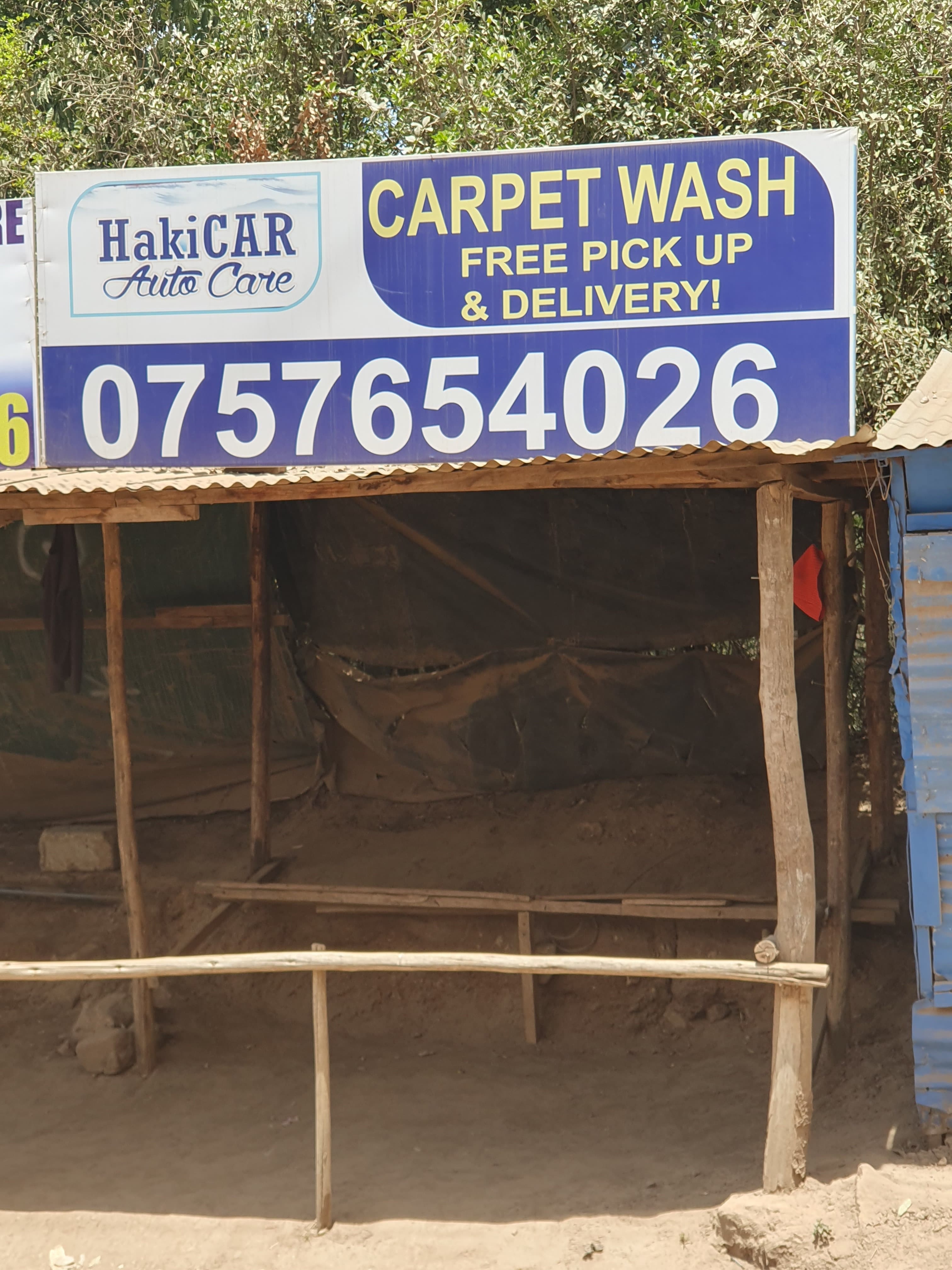 Haki carpet wash 