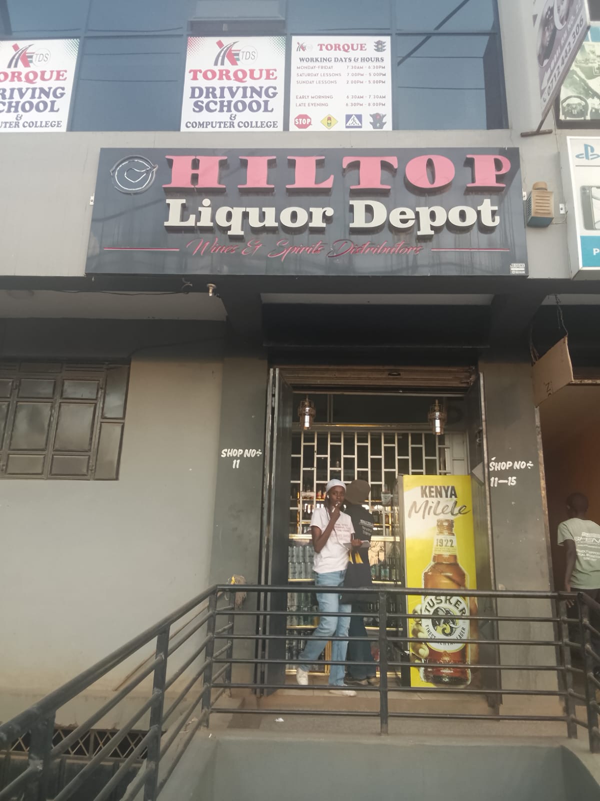 Hilltop liquor shop 