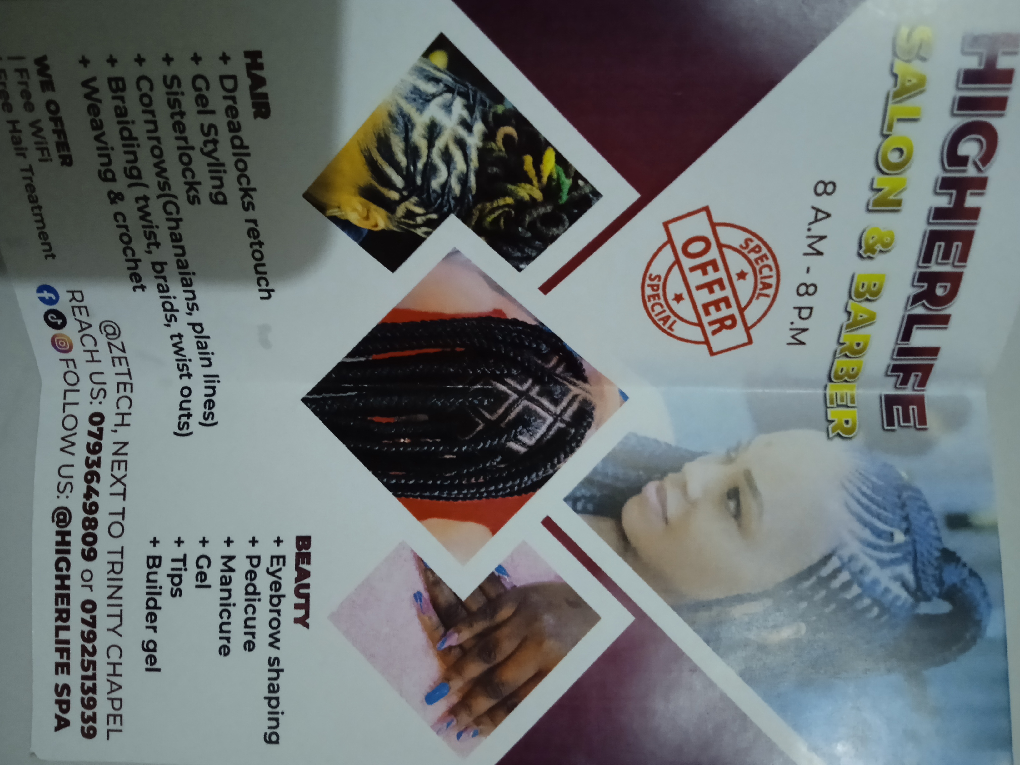 Higher life salon and barber