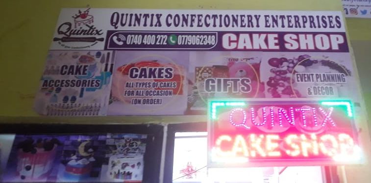 Quintix confectioners enterprises cake shop