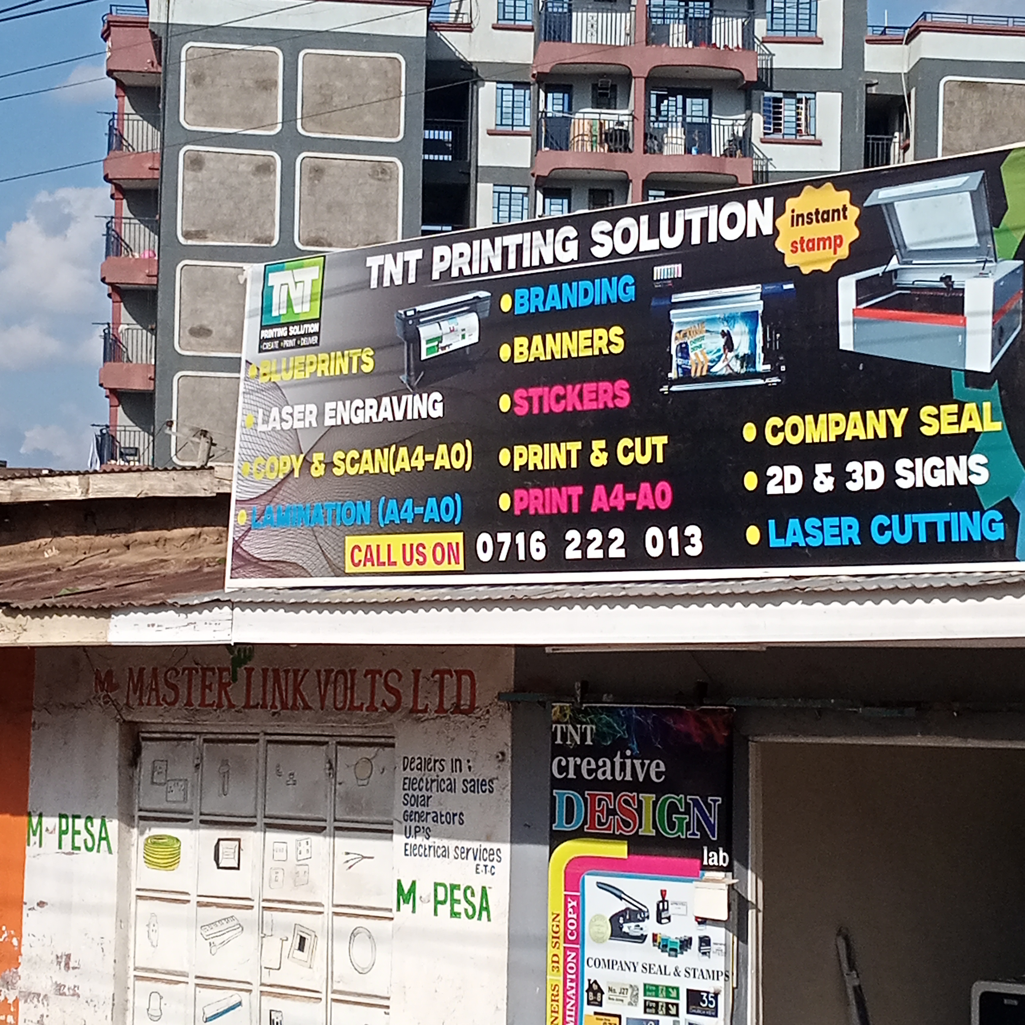 TNT printing solution 